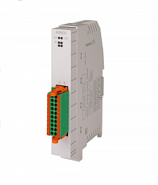 Модуль аналогового вывода, 4 изолированных канала, 16 разрядов, выходной сигнал 0–20 мА, 4–20 мА, 0…10 В или ±10 В